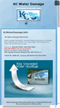 Mobile Screenshot of kcwaterdamage.info